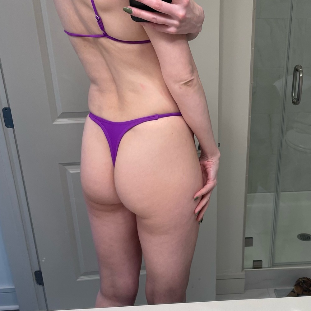 Minimale Animale Wall Street String Thong Small Uncut Gem